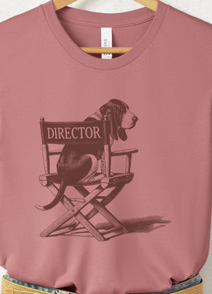 Basset Hound Director Chair T-Shirt