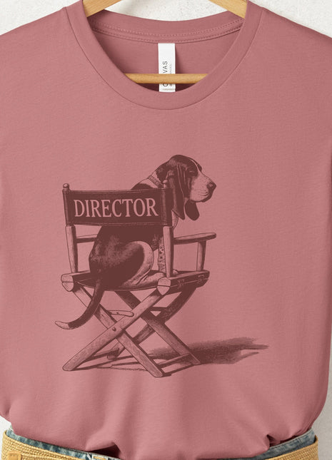 Basset Hound Director Chair T-Shirt