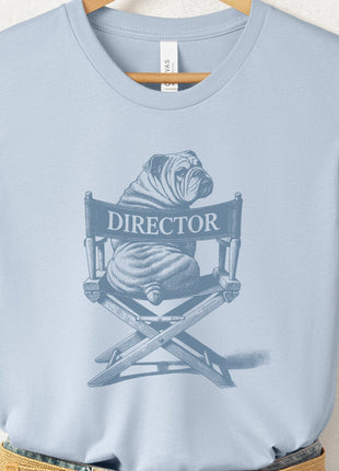 English Bulldog Director Chair T-Shirt
