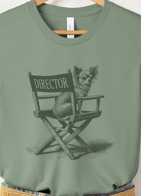 Chihuahua Director Chair T-Shirt