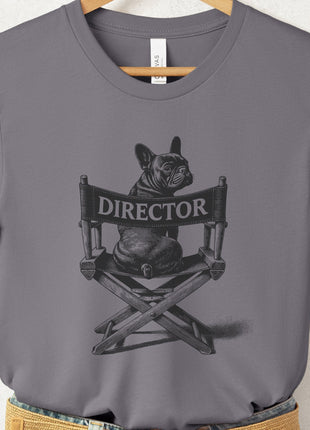 French Bulldog Frenchie Director Chair T-Shirt