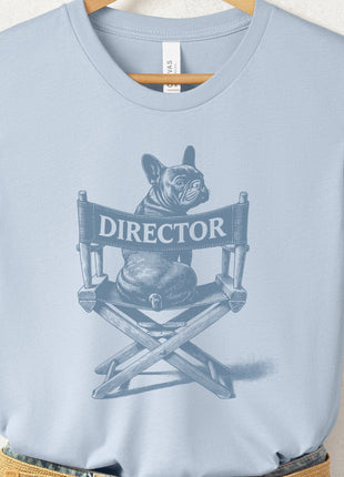 French Bulldog Frenchie Director Chair T-Shirt