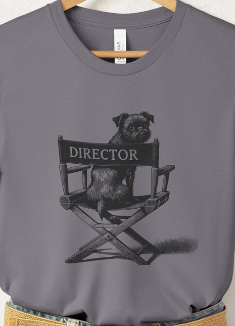 Brussels Griffon Griff Director Chair T-Shirt