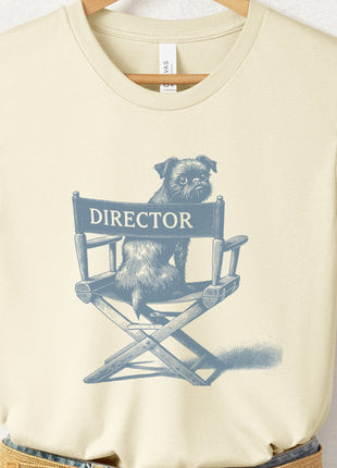 Brussels Griffon Griff Director Chair T-Shirt