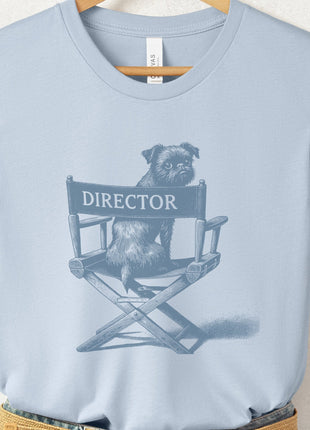 Brussels Griffon Griff Director Chair T-Shirt