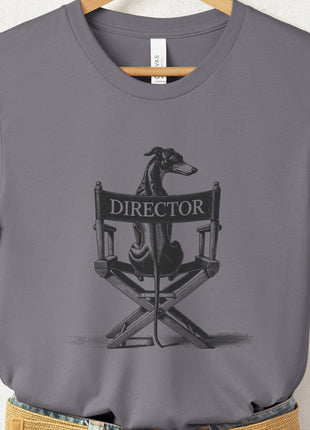 Italian Greyhound Whippet Director Chair T-Shirt