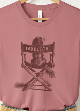 Cavalier King Charles Spaniel Director Chair T-Shirt