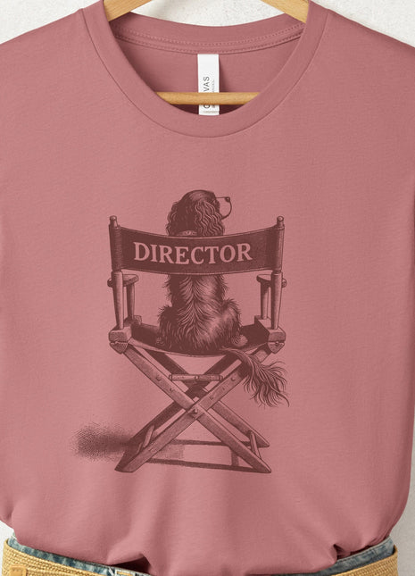 Cavalier King Charles Spaniel Director Chair T-Shirt