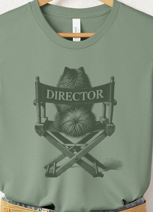 Pomeranian Director Chair T-Shirt