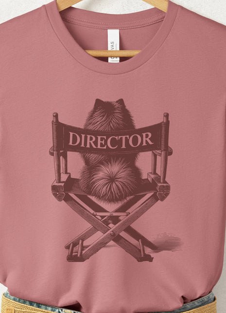 Pomeranian Director Chair T-Shirt