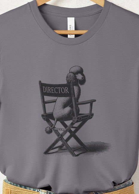 Poodle Director Chair T-Shirt