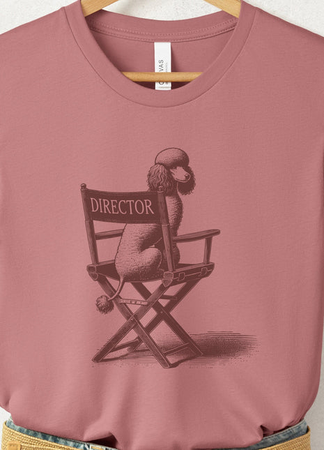 Poodle Director Chair T-Shirt