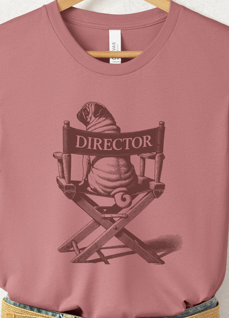 Pug Director Chair T-Shirt