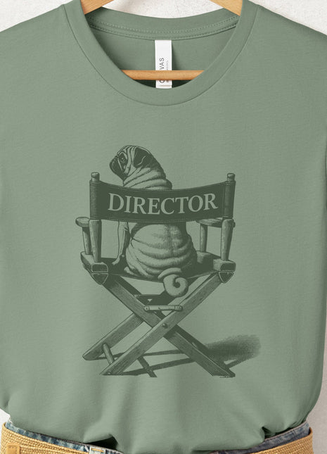 Pug Director Chair T-Shirt
