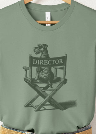 Schnauzer Director Chair T-Shirt