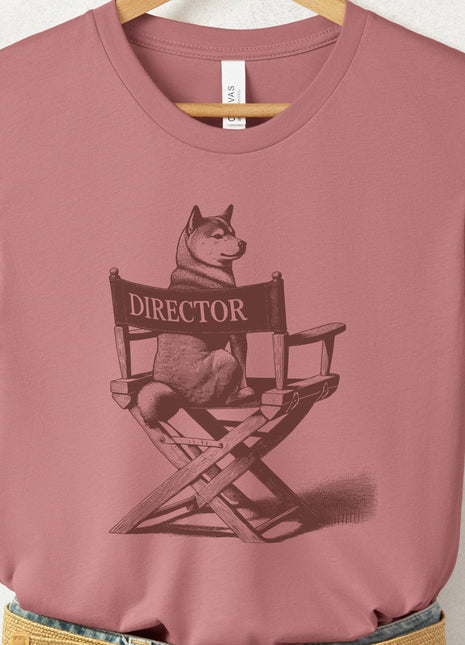 Shiba Inu Director Chair T-Shirt
