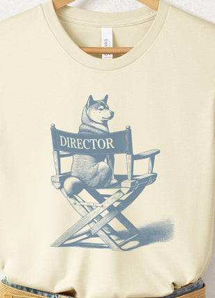 Shiba Inu Director Chair T-Shirt