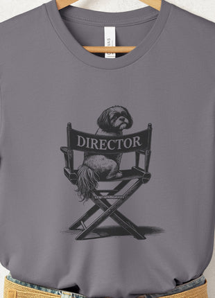 Shih Tzu Director Chair T-Shirt