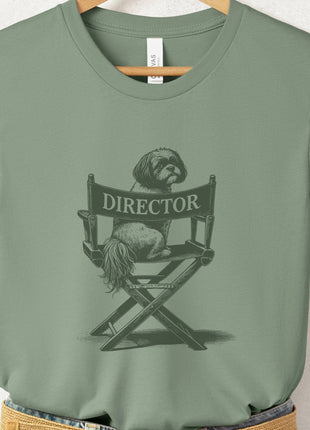 Shih Tzu Director Chair T-Shirt