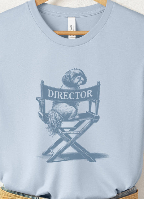 Shih Tzu Director Chair T-Shirt