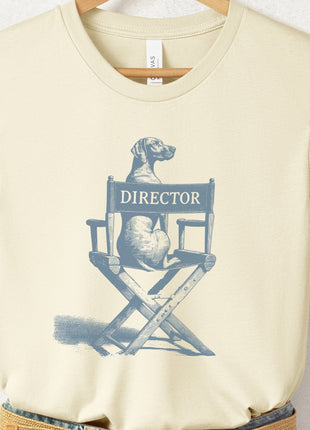 Vizsla Director Chair T-Shirt