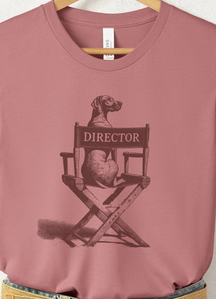 Vizsla Director Chair T-Shirt