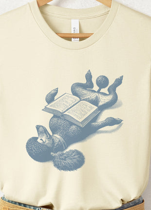Poodle Book Nap T-Shirt
