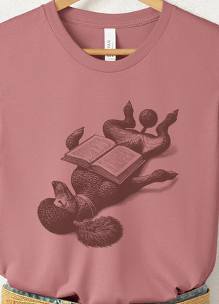 Poodle Book Nap T-Shirt