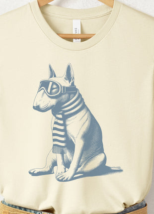 English Bull Terrier Winter Sport T-Shirt