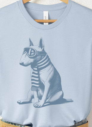 English Bull Terrier Winter Sport T-Shirt