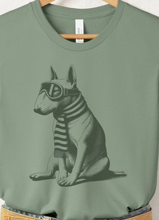 English Bull Terrier Winter Sport T-Shirt