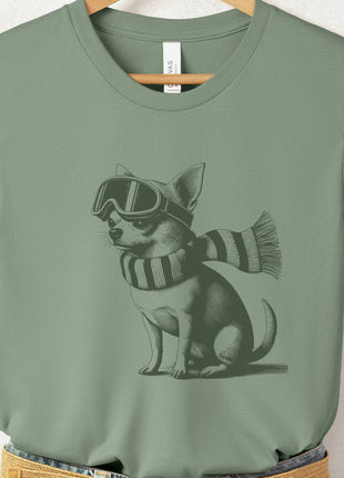 Chihuahua Winter Sport T-Shirt