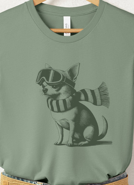 Chihuahua Winter Sport T-Shirt