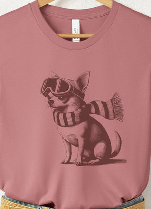 Chihuahua Winter Sport T-Shirt