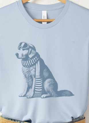 Golden Retriever Winter Sport T-Shirt