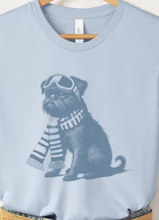 Brussels Griffon Griff Winter Sport T-Shirt