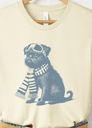 Brussels Griffon Griff Winter Sport T-Shirt