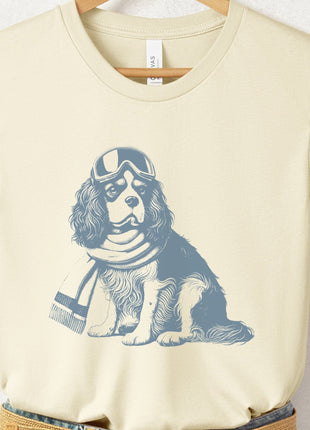 Cavalier King Charles Spaniel Winter Sport T-Shirt