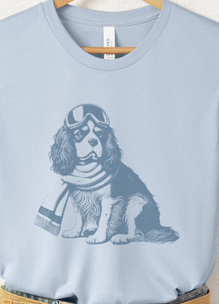 Cavalier King Charles Spaniel Winter Sport T-Shirt