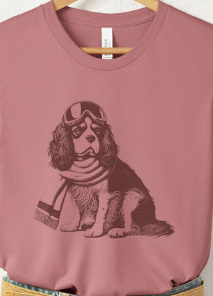 Cavalier King Charles Spaniel Winter Sport T-Shirt