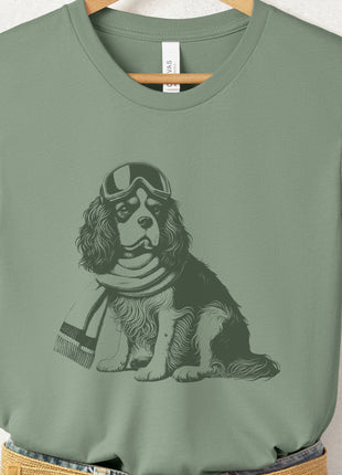 Cavalier King Charles Spaniel Winter Sport T-Shirt