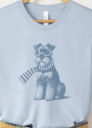 Schnauzer Winter Sport T-Shirt