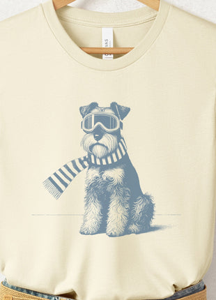Schnauzer Winter Sport T-Shirt