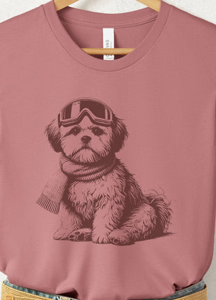 Shih Tzu Winter Sport T-Shirt