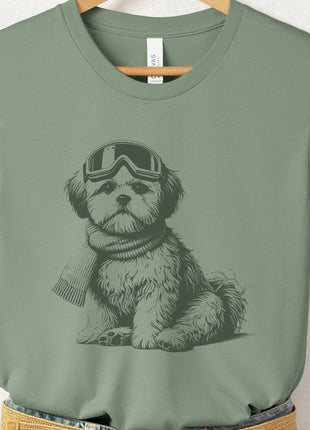 Shih Tzu Winter Sport T-Shirt