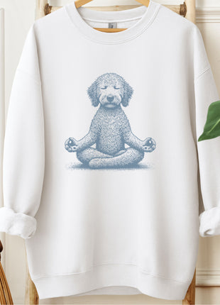 Doodle Meditate Yoga Sweatshirt