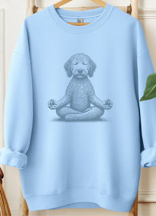 Doodle Meditate Yoga Sweatshirt