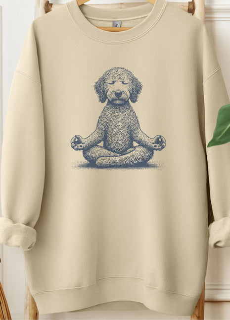 Doodle Meditate Yoga Sweatshirt