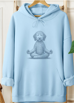 Doodle Meditate Yoga Hoodie