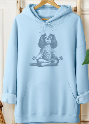 Cavalier King Charles Spaniel Meditate Yoga Hoodie